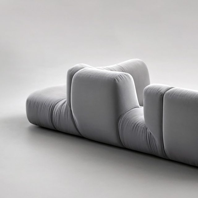 Cosmic Seater #byH
-
A gravitational body in soft form carved by invisible forces, made for rest and return.
Digitally sculpted and upholstered in matte grey velvet.
-
#EIGHTCH #CosmicProject #DigitalCraft #SculpturalFurniture #ContemporaryDesign #DesignCollector #FunctionalArt #MinimalForm #FurnitureDesign