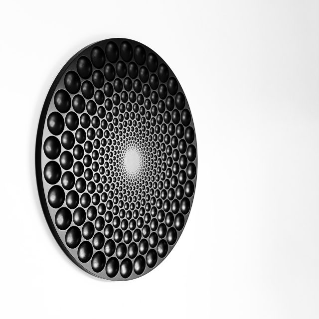 A cosmic rhythm for your space.
-
Bloom is a wall-hung sculpture inspired by nature’s silent code, a pattern that shapes everything from sunflowers to galaxies. 
-
Let your walls bloom in white, black or the color of your choice. Reach out to make Bloom part of your home.
-
#EIGHTCH #Bloom #TheCosmicProject #ReliefArt #WallSculpture #DigitalCraft #Geometry #NatureInspired #InteriorArt #ModernArt #ContemporaryDesign #Beirut #Lebanon #MiddleEast #HomeDecor #Pattern #GeometricArt